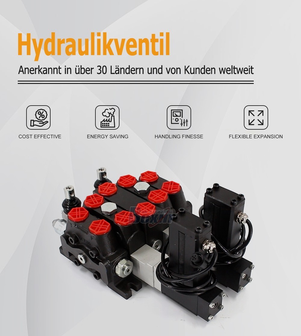 Sectional Control Valve DCV100 with Electric Motor Actuator